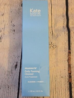 Kate Somerville EradiKate Daily Foaming Cleanser Acne Treatment 4 oz